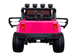 Samochód elektryczny dla dzieci Lean Toys WXE-1688 Strong 4x4 Różowy (5905991009085) - obraz 8