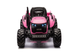 Трактор на акумуляторі Lean Toys HC-306 Рожевий (5905991013419) - зображення 1