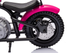 Мотоцикл на акумуляторі Lean Toys A9902 36V Рожевий (5905991013471) - зображення 14