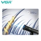 Фен профессиональный VGR V-427, 4 уровня обдува, 3 уровня температуры, 110000 RPM, 3 насадки - изображение 6