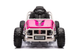 Samochód elektryczny dla dzieci Lean Toys Buggy A8812 24V Różowy (5905991013525) - obraz 7