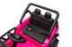 Електромобіль для дітей Lean Toys YSA8813 24V Рожевий (5905991013587) - зображення 4