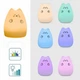 Дитячий силіконовий нічник "Котик" з RGB та USB, 7 режимів / Нічник з акумулятором / Світильник нічник для дітей - зображення 6