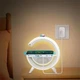 Ночник с беспроводной зарядкой и Bluetooth колонкой с USB, G2388A / Аккумуляторный светильник RGB с дискошаром - изображение 6