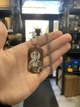 Жетон на шию з іконою Миколай Чудотворець Royal Bracelets ланцюжок нержавіюча сталь Фотогравіювання One size 60см (531) - изображение 2