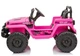 Електромобіль для дітей Lean Toys Jeep CH9956 Рожевий (5903802450729) - зображення 13