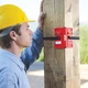 Будівельний кутовий рівень EwelLevel, червоний, 133х188 мм - зображення 3
