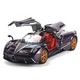 Машинка Pagani Huayra Dinastia игрушка моделька металлическая коллекционная 20 см Темно-фиолетовый (9937559) - изображение 9