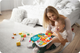 Pchacz interaktywny RICOKIDS 3 w 1 chodzik i stolik edukacyjny RK-810 biało - niebieski (5903890607159) - obraz 7