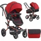 Коляска-трансформер JANE CROSSWALK CONVERT, Red, цвет красный (5483/S53) - изображение 1