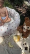 Дитячий надувний басейн Бежевий з ведмедиками - изображение 4