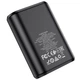 Power Bank HOCO Q3 Mayflower PD20W+QC3.0 Power Bank 10000mAh Black - зображення 3