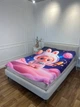 Плед плюшевый велюр Лабубу 10 с 3D рисунком 80х100 - изображение 2