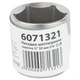 Насадка шестигранна коротка 1/2" 32мм CrV mid SIGMA (6071321) - зображення 5