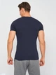 Футболка Kappa T-shirt Mezza Manica Scollo V темно-синий L Муж K1311 BluNavy-L - изображение 2