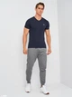 Футболка Kappa T-shirt Mezza Manica Scollo V темно-синій Чол XL K1316 BluNavy XL - зображення 3