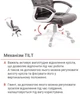 Крісло офісне для директора АКЛАС Атлант MP TILT Коричневий - зображення 11