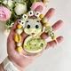 Именной силиконовый грызунок для девочки, для мальчика, прорезыватель для зубов, Змея (хаки) - изображение 1