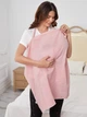 Накидка для кормления SHEIN GD-00195274 One Size Розовая (DN3012300101123) - изображение 1