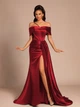 Платье вечернее длинное женское SHEIN GD-00203563 L Бордовое (DN3012300108139) - изображение 3