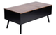 Stolik kawowy HOMLA ANZABI z podnoszonym blatem 105 x 50.5 x 43.5 cm brązowy (5906496712067) - obraz 1