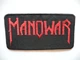 Нашивний патч на одяг Manowar 115х60 мм - зображення 2
