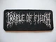 Нашивний патч на одяг Cradle of Filth 110х45 мм - зображення 1