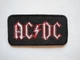 Нашивний патч на одяг ACDC 87х42 мм - зображення 1