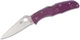 Ніж Spyderco Endura 4 Flat Ground Purple FRN - C10FPPR - зображення 1