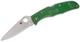 Ніж Spyderco Endura 4 Flat Ground Green FRN - C10FPGR - зображення 1