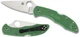 Ніж Spyderco Delica 4 Flat Ground Green FRN - C11FPGR - зображення 5
