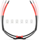 Окуляри велосипедні Rockbros SP216BK Black-Red (5907769362316) - зображення 2