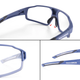Окуляри велосипедні Rockbros SP216BL Blue (5907769362309) - зображення 4
