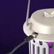 Лампа ловушка электрическая Lesko Electric Shock Mosquito Killing Lamp WD-010 White для насекомых - изображение 2