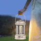 Лампа ловушка электрическая Lesko Electric Shock Mosquito Killing Lamp WD-010 White для насекомых - изображение 4