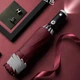 Зонт c фонариком автоматический LOSSO Ray, 105 см, красный - изображение 1