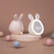 Настольный ночник-часы «Зайчик» с LED-подсветкой, будильником и аккумулятором 1500 мАч - изображение 6