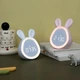 Настольный ночник-часы «Зайчик» с LED-подсветкой, будильником и аккумулятором 1500 мАч - изображение 9