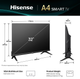 Телевізор Hisense 32" 32A4Q - зображення 3