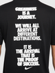 Спортивна футболка довга чоловіча Nike M Nk Df Tee Verbiage HJ3613-010 S Чорна (197859571307) - зображення 4