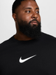 Спортивна футболка довга чоловіча Nike M Nk Df Tee Verbiage HJ3613-010 S Чорна (197859571307) - зображення 7