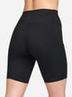 Спортивні шорти жіночі Nike W Nk Df One Hr 8In Pkt Short FZ6758-010 XL Чорні (197594437210) - зображення 2