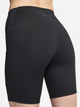 Спортивні шорти жіночі Nike W Nk Df One Hr 8In Pkt Short FZ6758-010 L Чорні (197594432550) - зображення 6