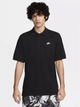 Koszulka polo męska Nike M Nk Club Ss Polo Pique FN3894-010 2XL Czarna (196974891857) - obraz 1