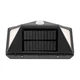 Фонарь уличный с датчиком движения на солнечной батарее solar wall lamp sh-100 черный - изображение 4