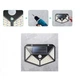 Фонарь уличный с датчиком движения на солнечной батарее solar wall lamp sh-100 черный - изображение 10