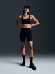 Спортивний топ для бігу жіночий Nike W Nk Df Indy Hgh Spt Bra FD1068-010 S Чорний (197593084620) - зображення 3