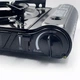 Портативна газова плитка Basecamp Camping Stove Dual Gas black - зображення 6