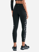 Спортивні легінси для фітнесу високі жіночі Nike W Nk One Df Hr 7/8 Tight Aop HJ1103-010 M Чорні (197602786613) - зображення 2