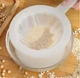 Кухонное сито / дуршлаг для процеживания и фильтрации продуктов Mesh ситечко для молока / йогурта / какао / муки, 200 отверстий (75 мкм), белый (109311620) - изображение 3